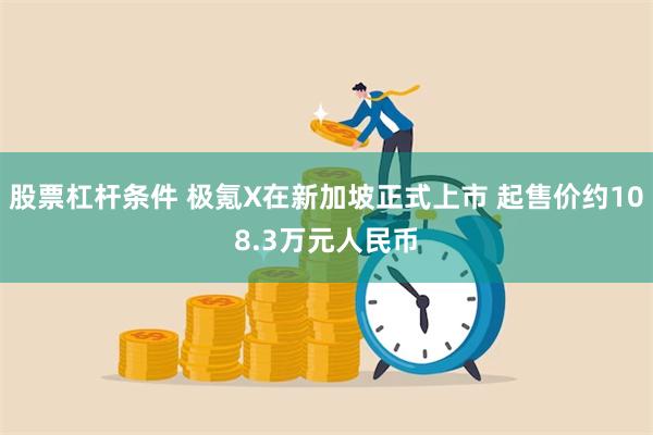 股票杠杆条件 极氪X在新加坡正式上市 起售价约108.3万元人民币