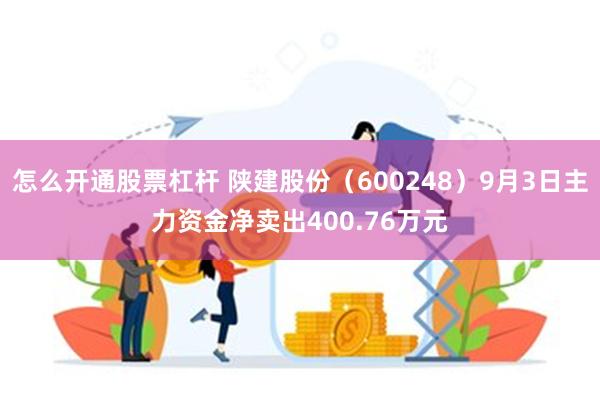 怎么开通股票杠杆 陕建股份（600248）9月3日主力资金净